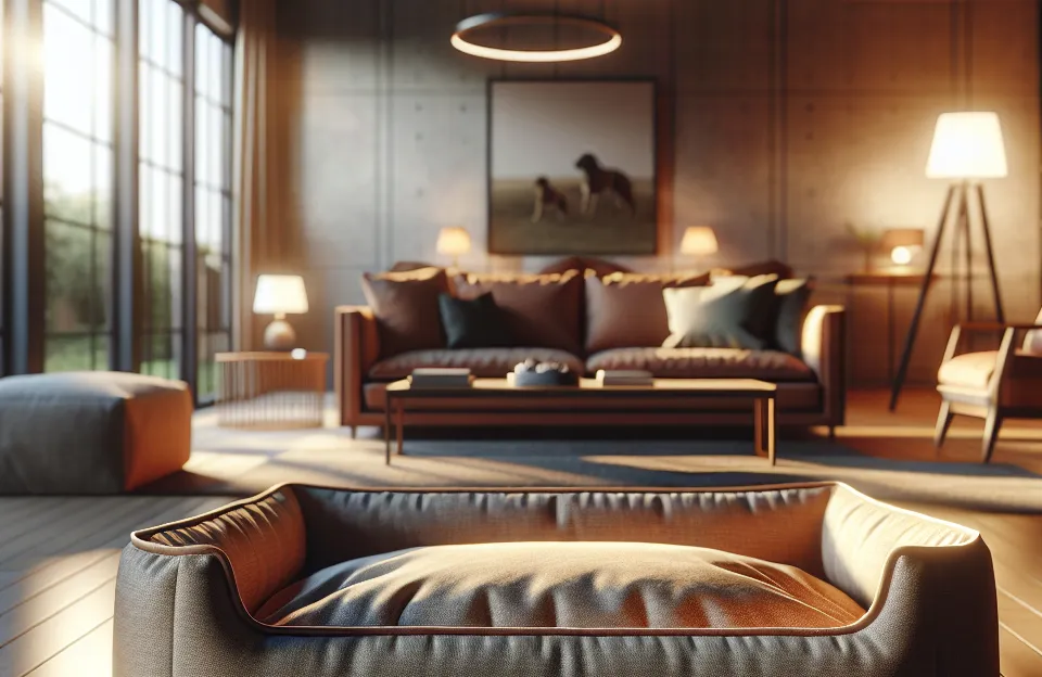 Cama Para Cachorro Grande 100x87 Cm – Lavável e Resistente