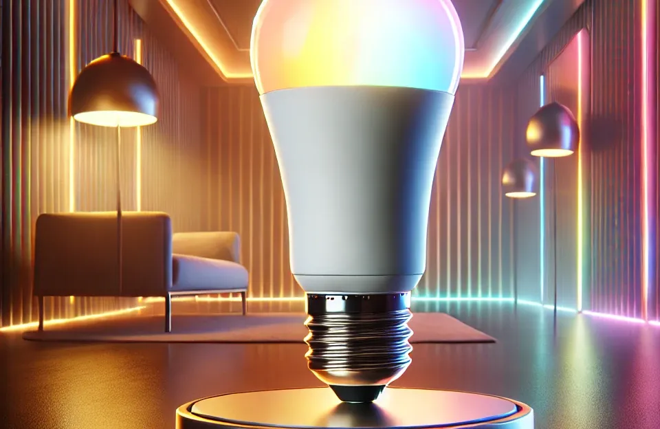 Top Cinco lâmpada smart