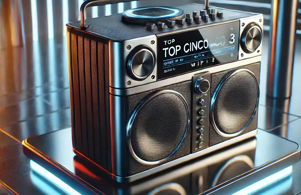 Top Cinco Boombox wifi 3