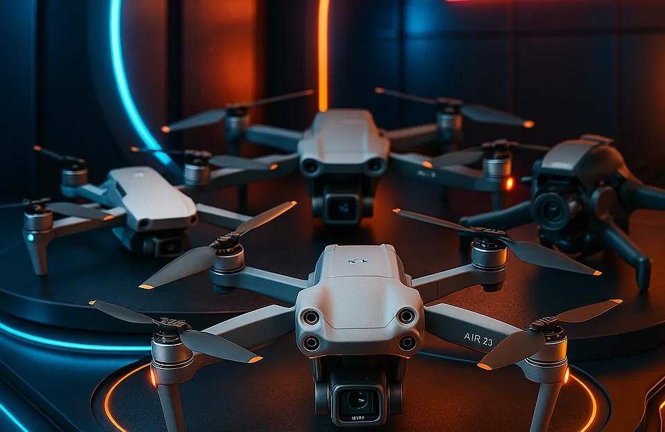 Principais Cinco dji drones