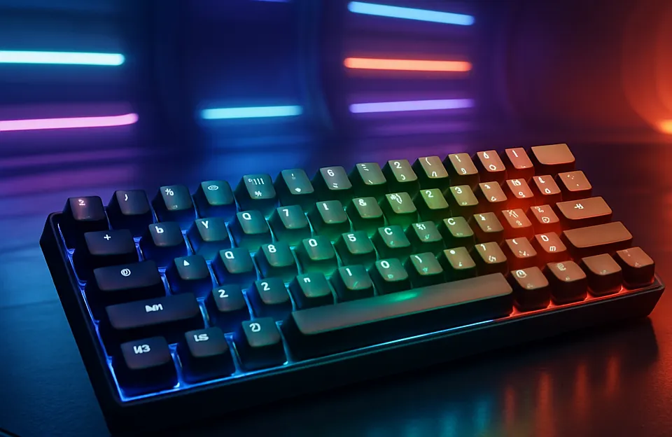 Principais Cinco teclados 60 porcento