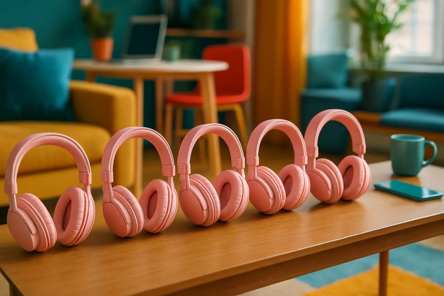 Top 5 Opções de headphone rosa
