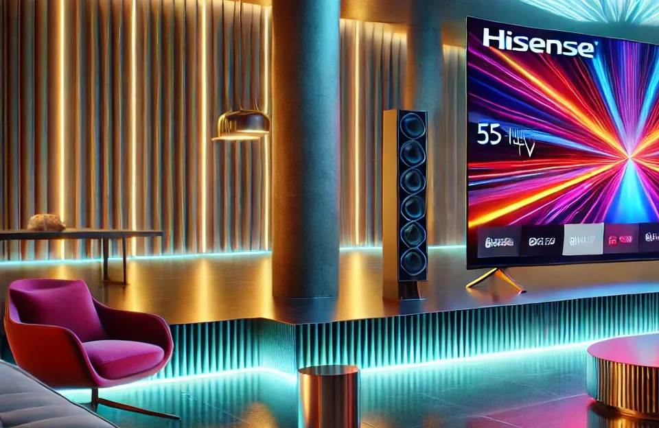 Principais Cinco Hisense 55 smart TV
