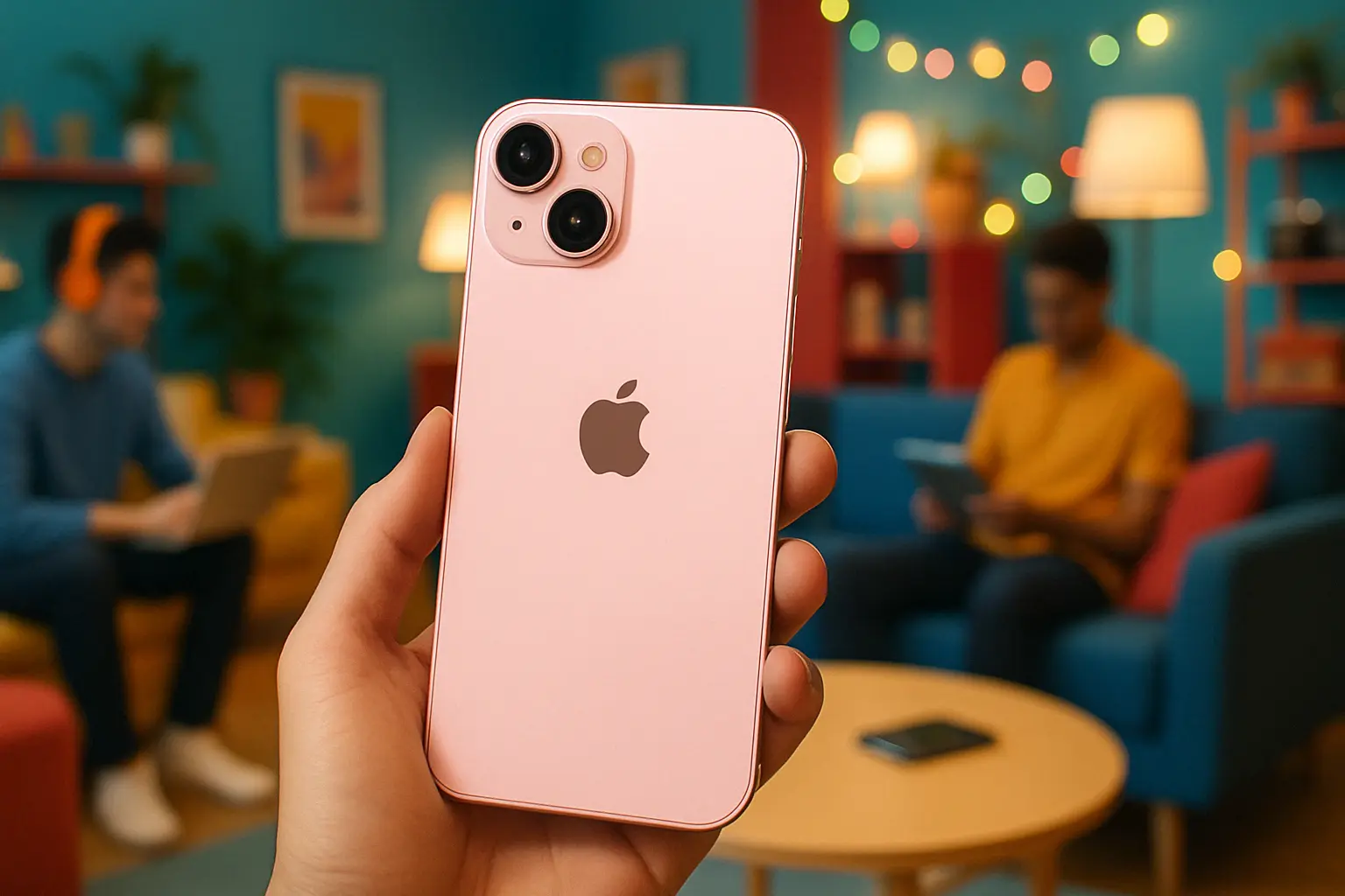 Top Cinco Iphone 15 plus rosa