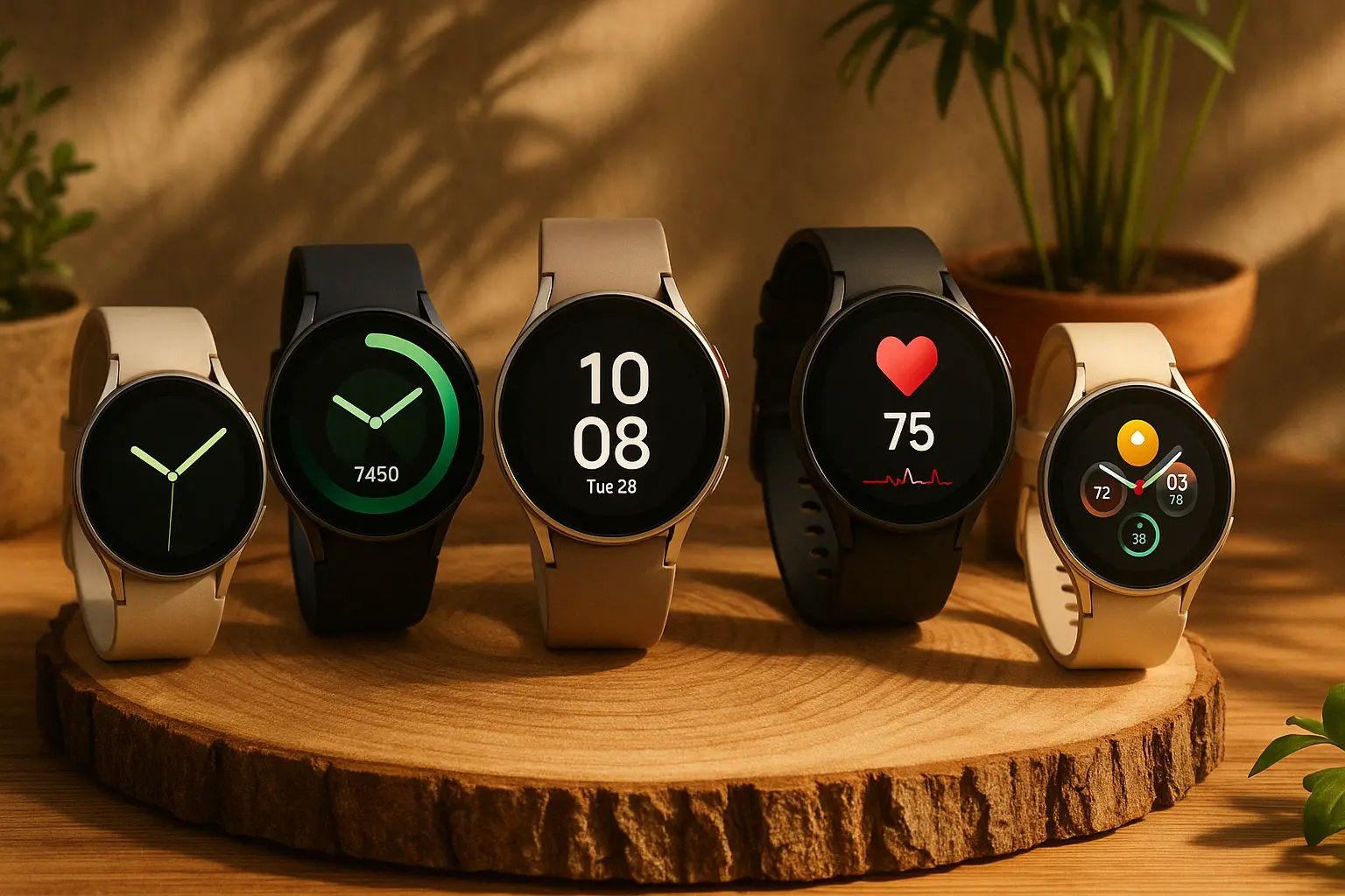 Cinco Principais Opções de Galaxy smartwatch 7