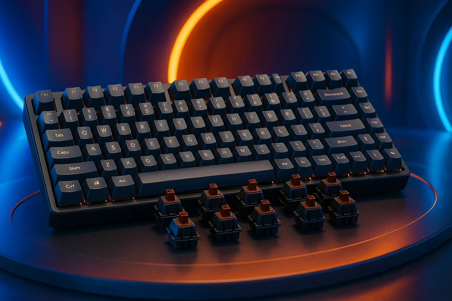 Cinco Principais Opções de teclado mecânico switch brown
