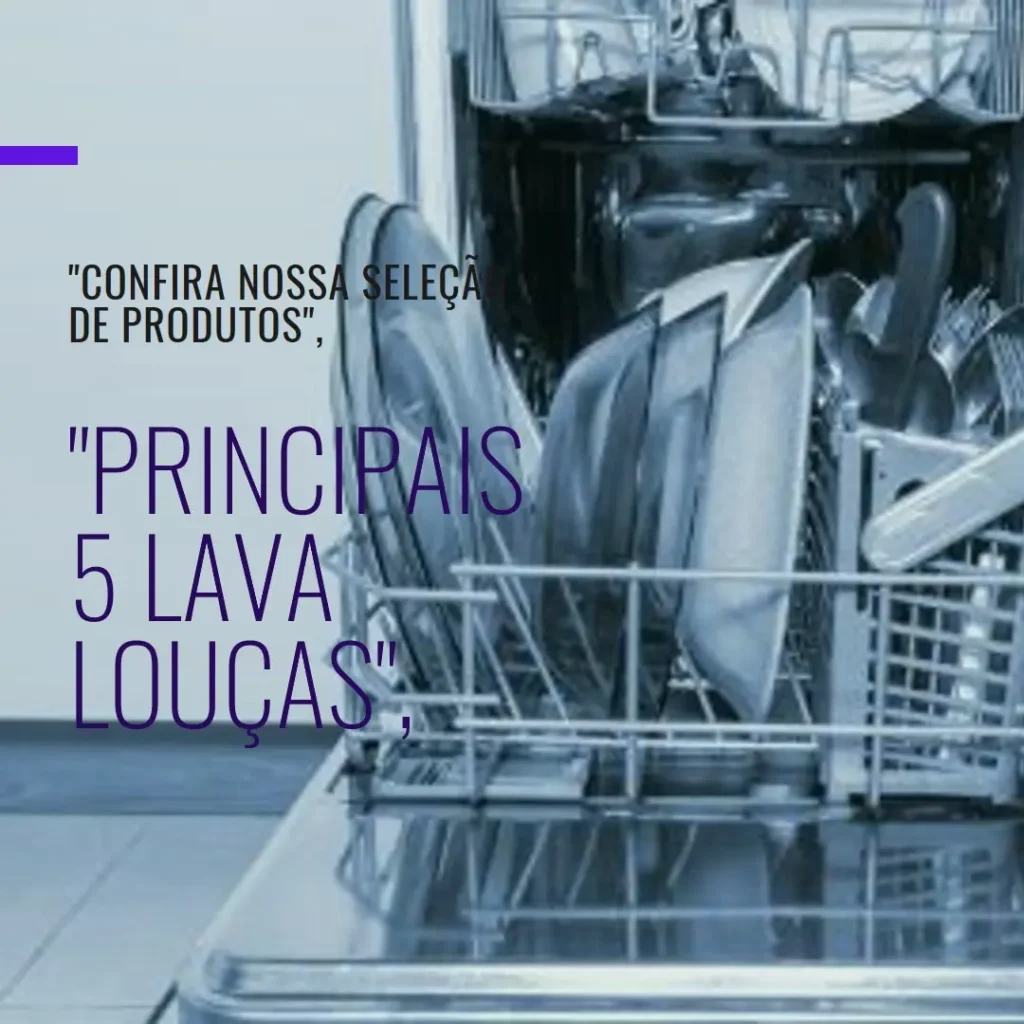 Principais 5 lava loucas 10 servicos