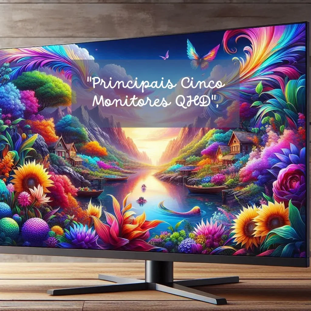Principais Cinco Monitor qhd