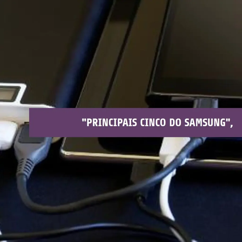 Principais Cinco Samsung tab S10 FE