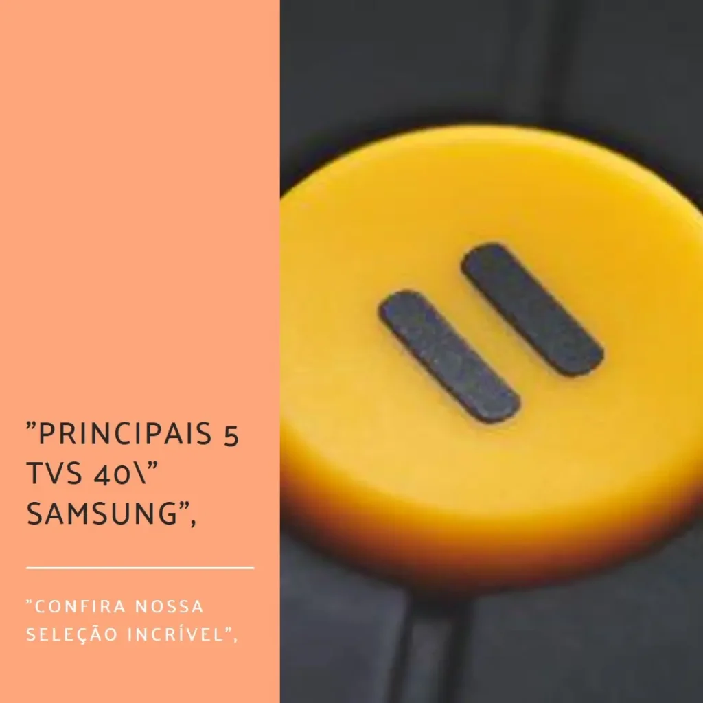 Principais 5 Tv 40 Polegadas Smart Samsung