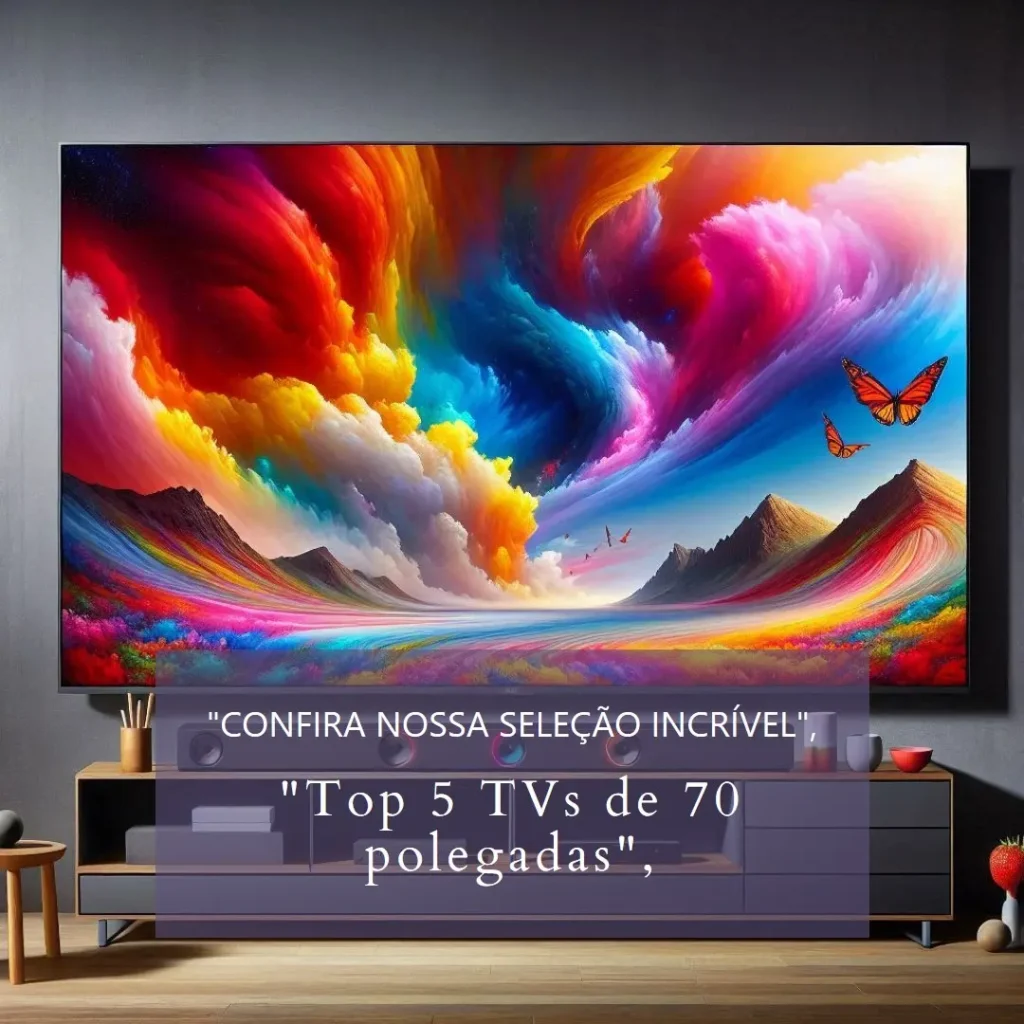 Lista de 5 Melhores: TV 70 polegadas Smart