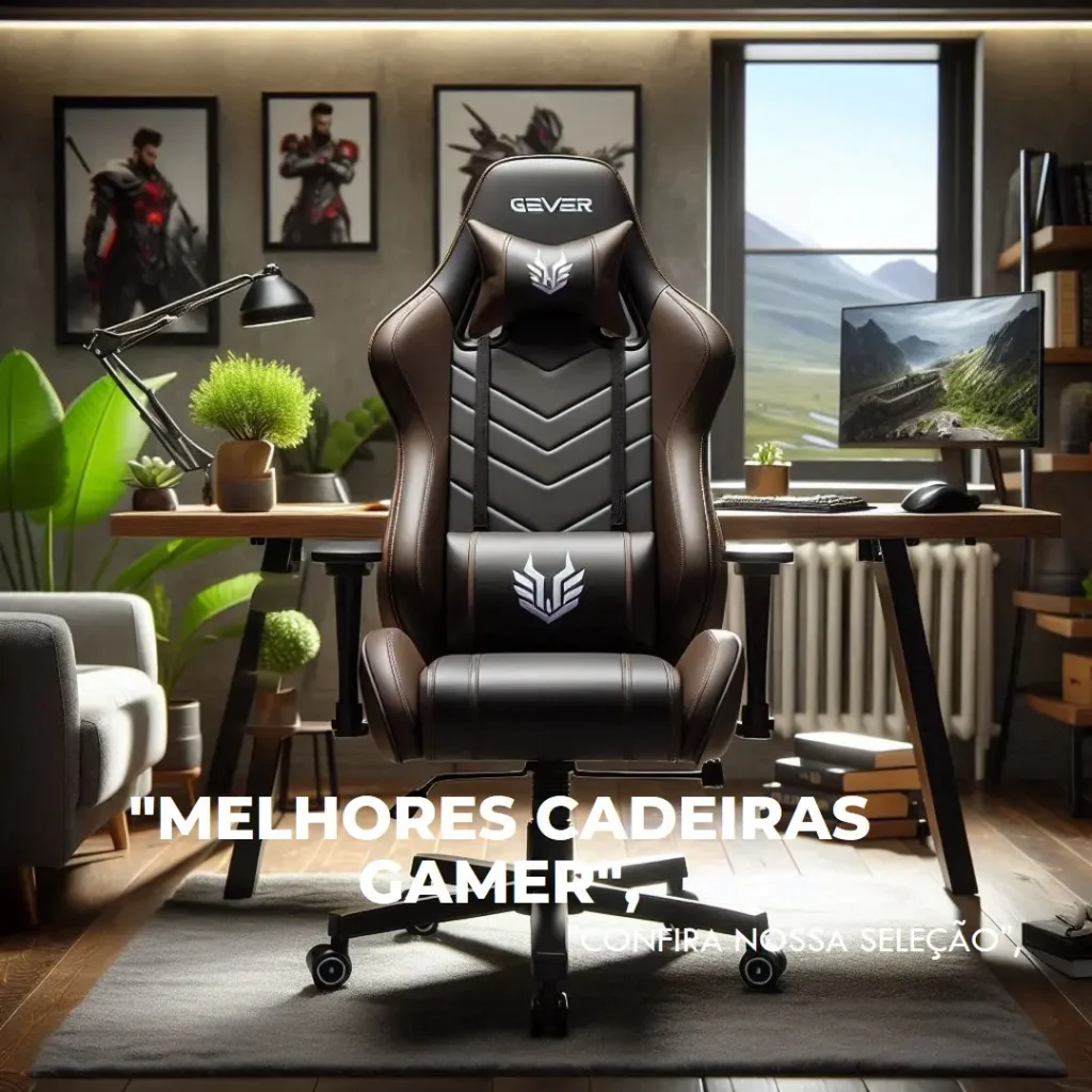 Melhores 5  cadeira gamer ergonomica