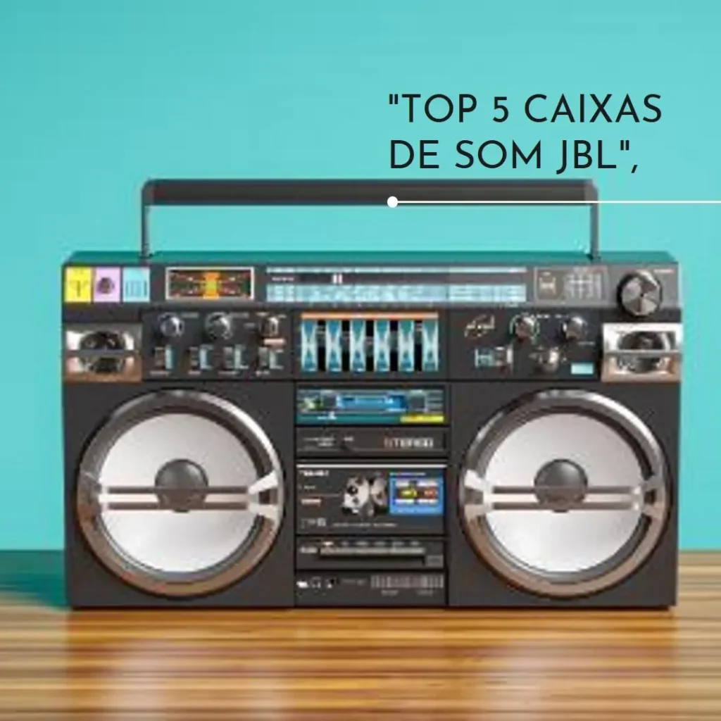 Lista de 5 Melhores: caixa de som bluetooth JBL Boombox 3
