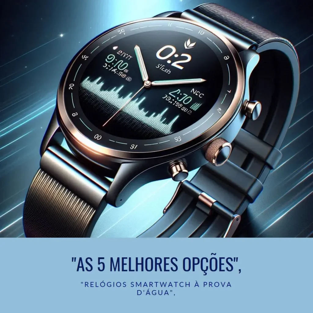 As 5 Melhores Opções de relogio smartwatch a prova dagua