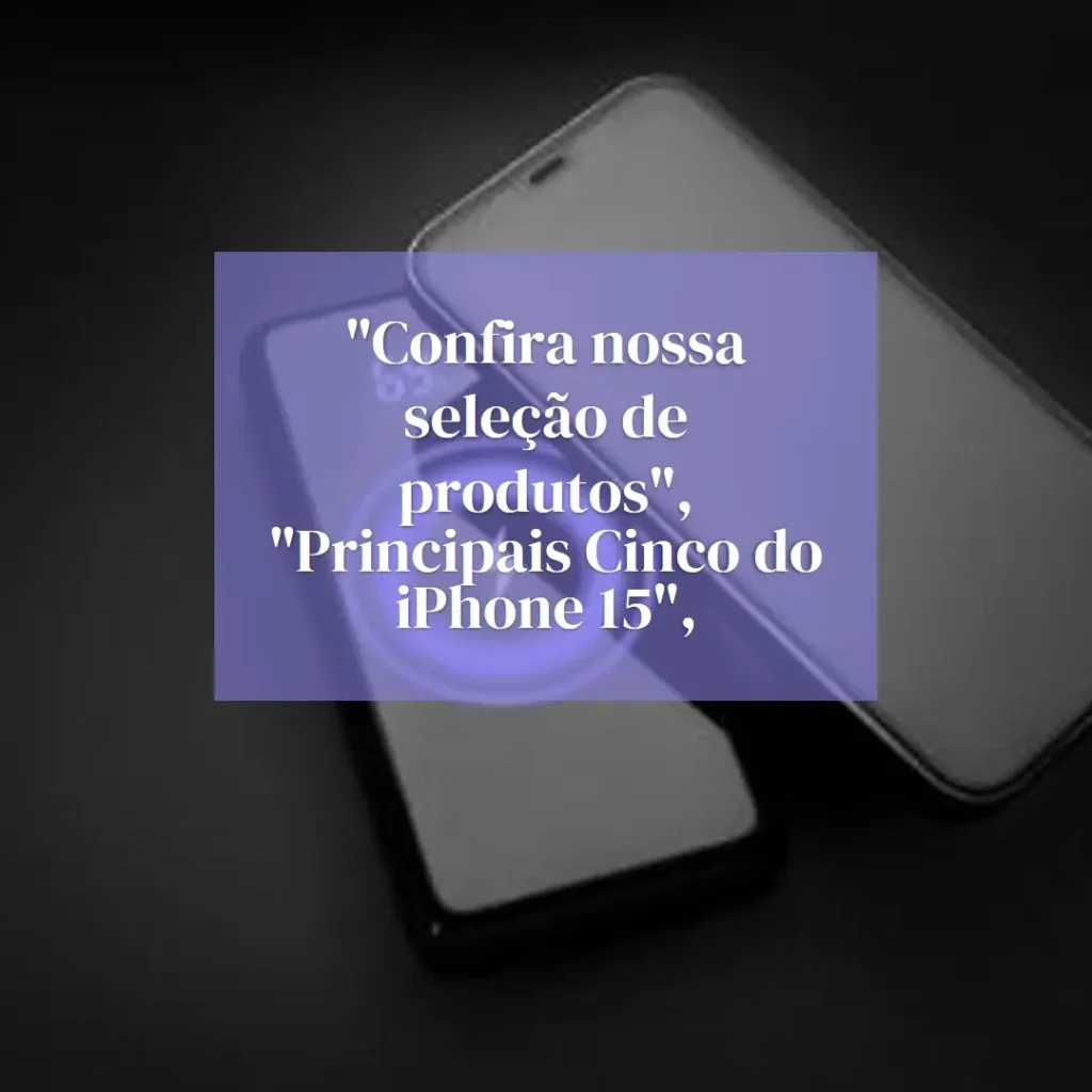 Principais Cinco Iphone 15 pro max titanium