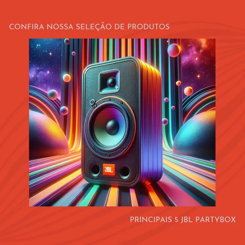 Principais 5 JBL partybox