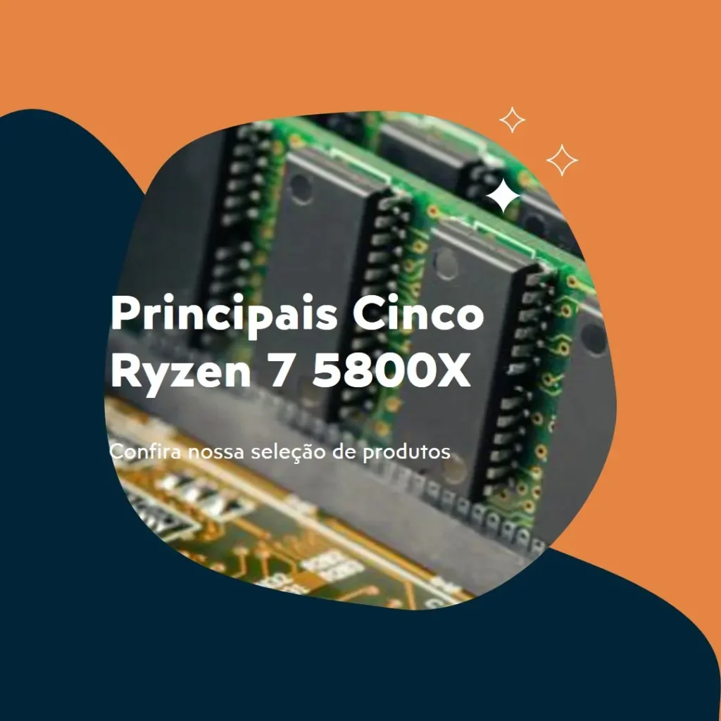 Principais Cinco ryzen 7 5800x