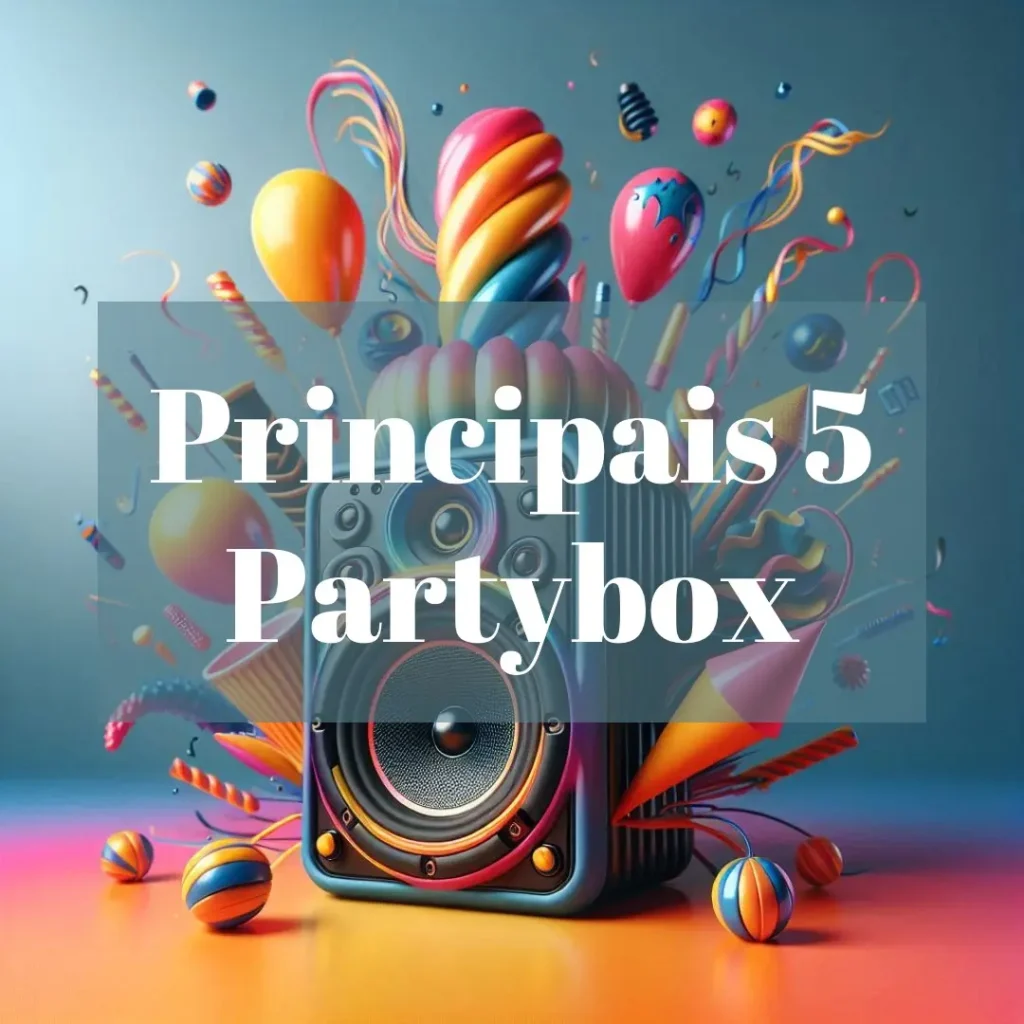 Principais 5 caixa de som partybox