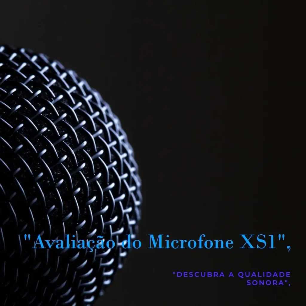 Microfone Cardioide Sennheiser XS1: Qualidade Profissional para Performance ao Vivo