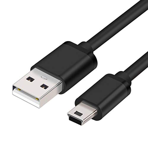 MaxLLTo Cabo de carregamento mini USB de sincronização de dados de 1,8 m para celular Motorola RAZR v3 / RAZR v3c / RAZR v3i / RAZR v3m / RAZR v3r / RAZR v3t
