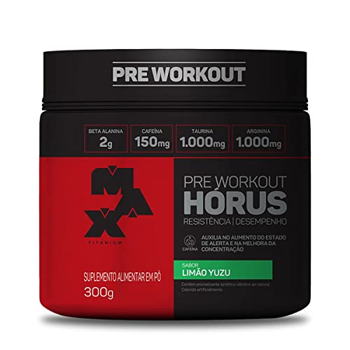 Max Titanium Horus Pote 300G Sbor Limão Yuzu