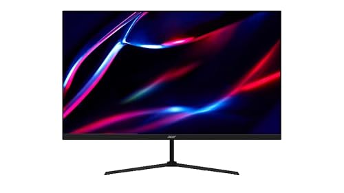 Monitor Gamer Acer Nitro5 KG240Y E3bix Tela 23.8” resolução Full HD LED IPS 100Hz 1Ms Tecnologia AMD FreeSync, HDR10 cor sRGB 95% VGA, HDMI(2.0) esaída de áudio