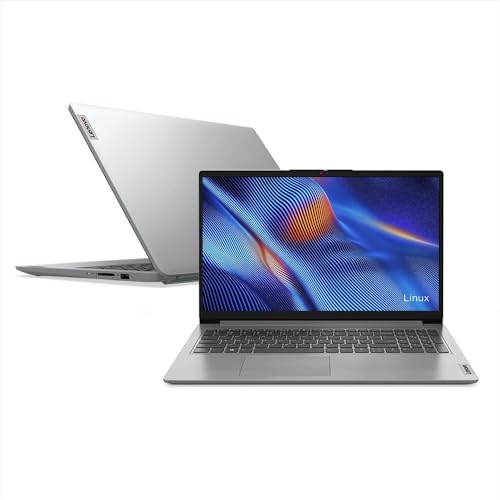 Notebook Lenovo IdeaPad 1 R5-7520U 8GB 512GB SSD Linux 15.6" 82X5S00500 Cloud Grey