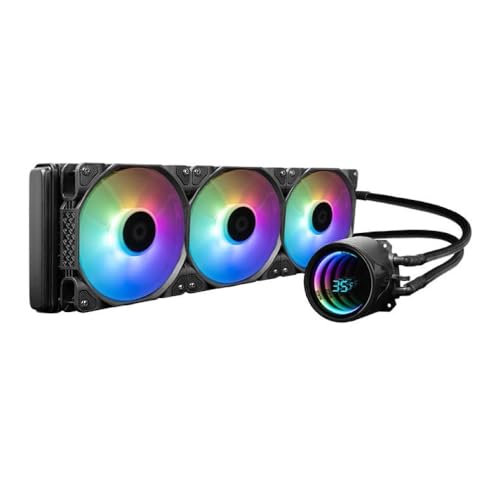 Water Cooler Mancer Mystic G1 | ARGB | 360mm | TDP 300W | 68 CFM | Preto | MCR-MTC360-BK01