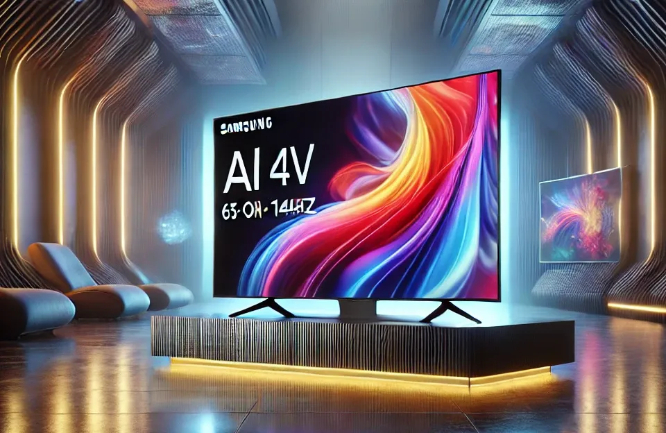 Samsung AI TV 65 OLED 4K com Processador AI e 144Hz