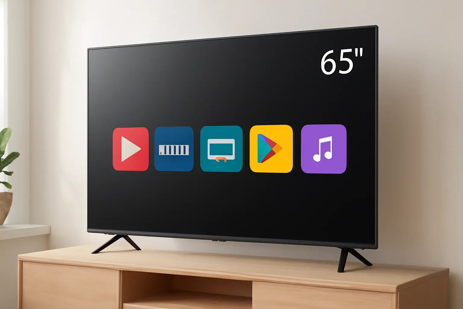 Principais Cinco Smart TV 65 polegadas