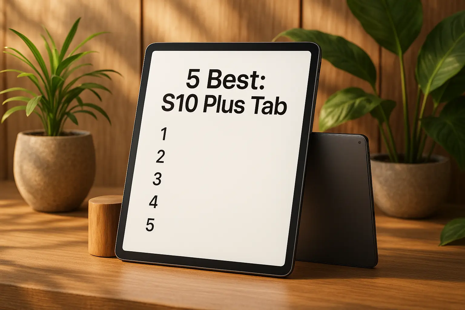 Lista de 5 Melhores: S10 plus tab