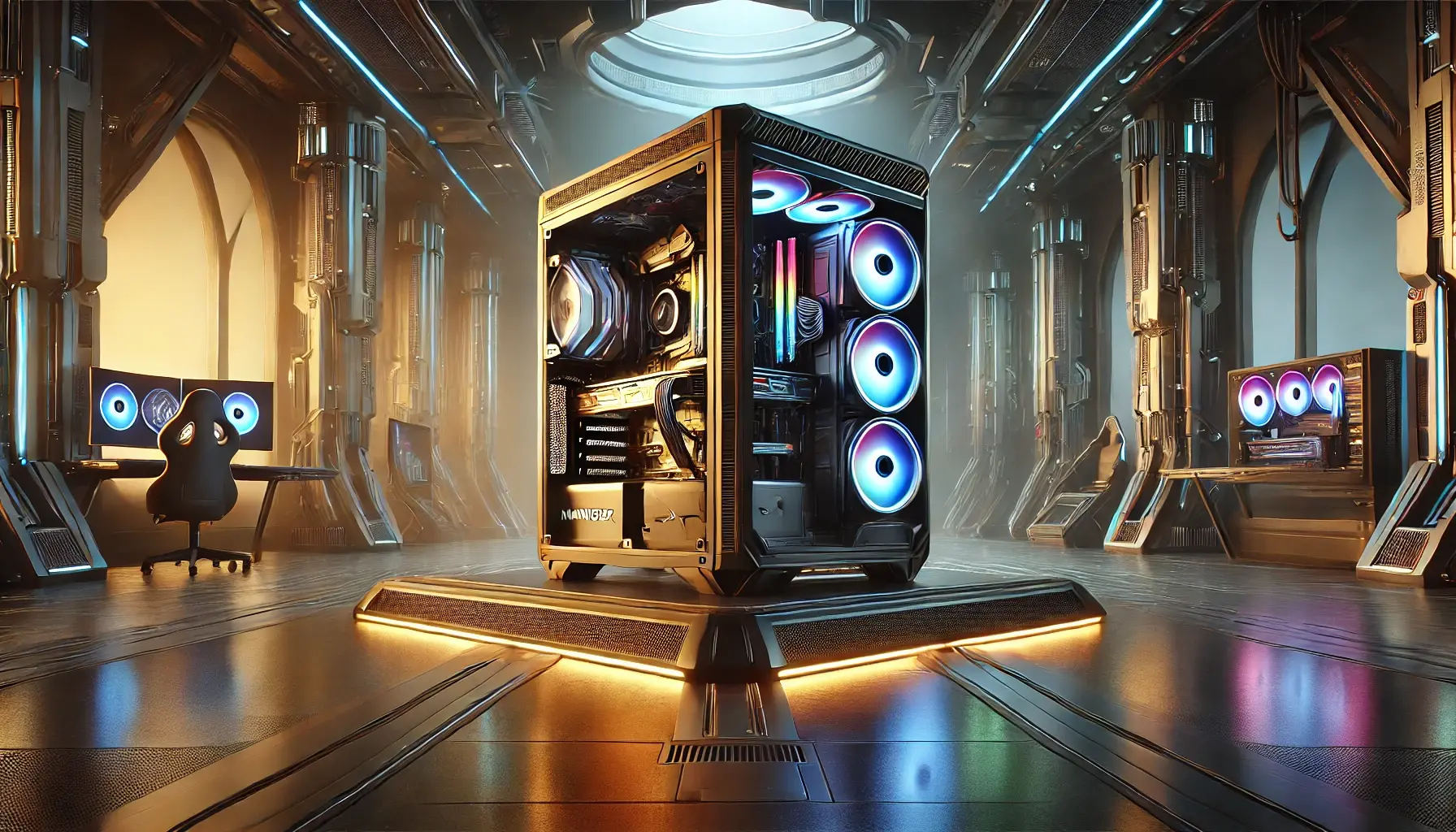 Principais Cinco Gabinete Gamer Mancer Cv500
