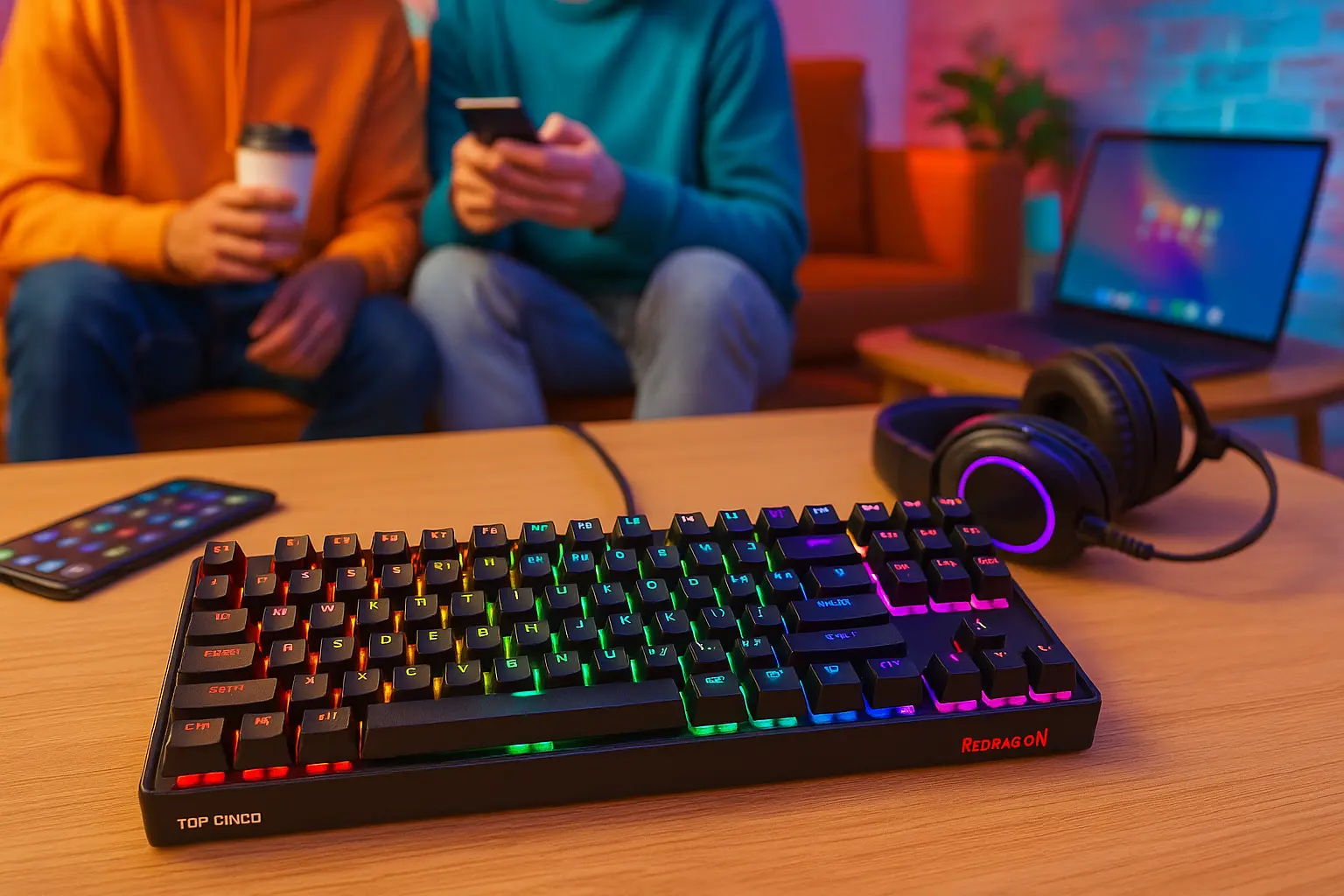Top Cinco Redragon teclado mecanico