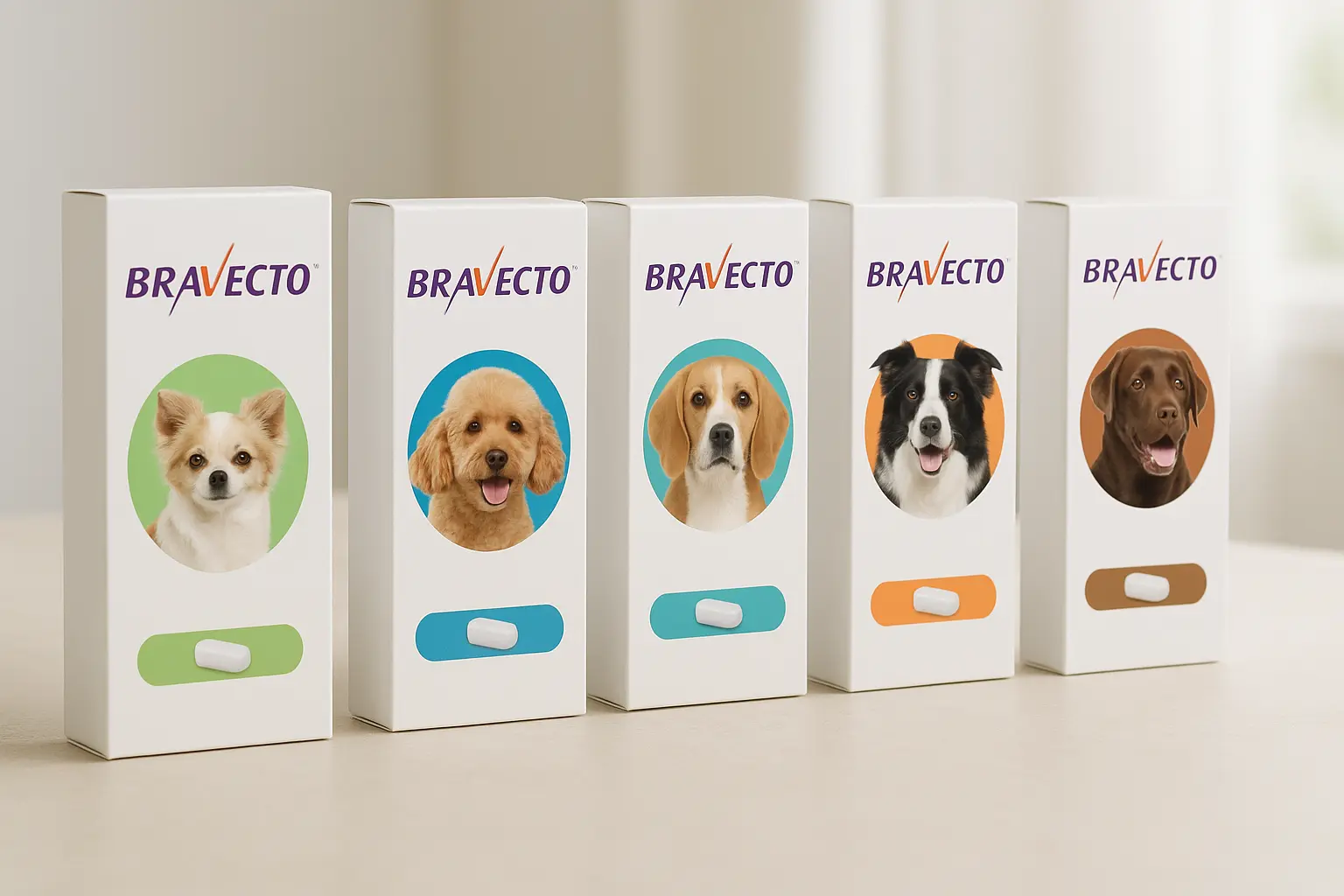 Principais Cinco remedio carrapato bravecto