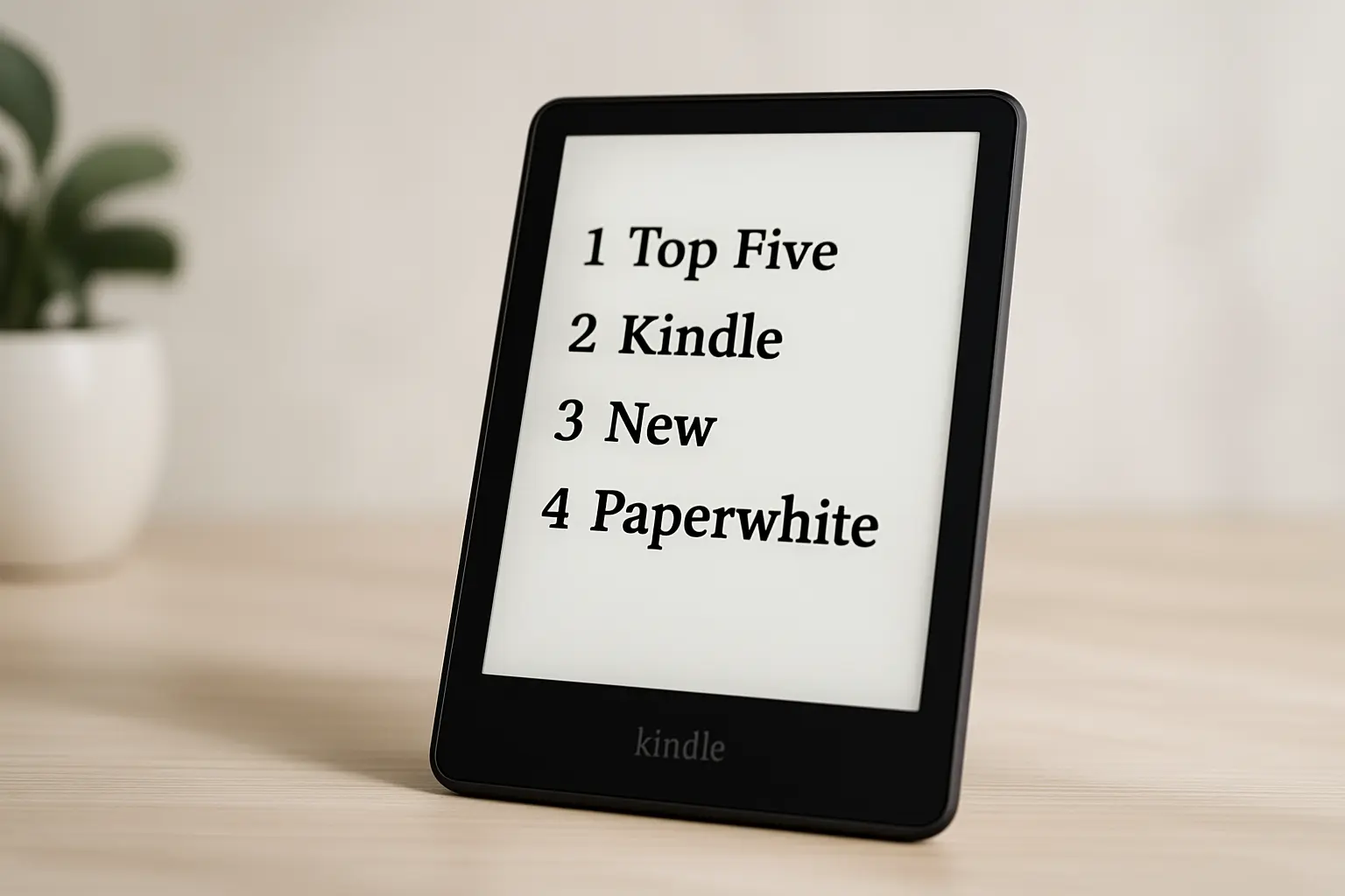 Top Cinco kindle novo paperwhite