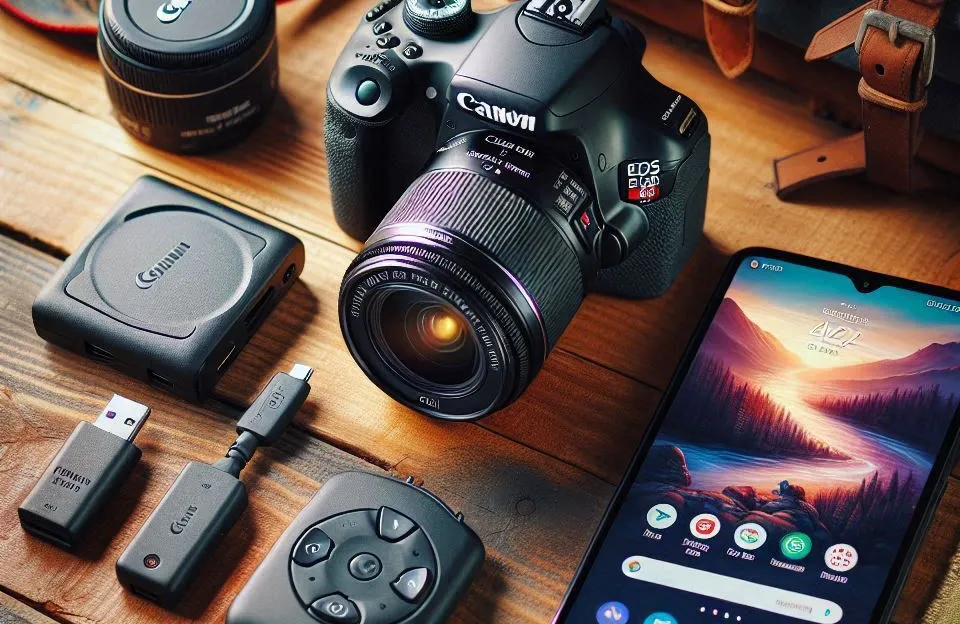 Canon EOS Rebel T8i com foco rápido e Wi-Fi integrado