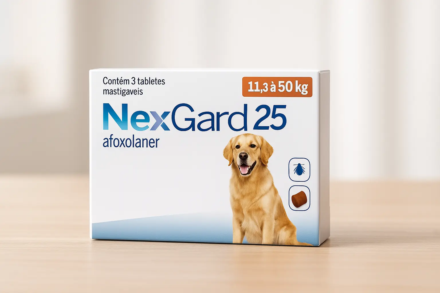 Melhores 5 nexgard 25 1 a 50 kg