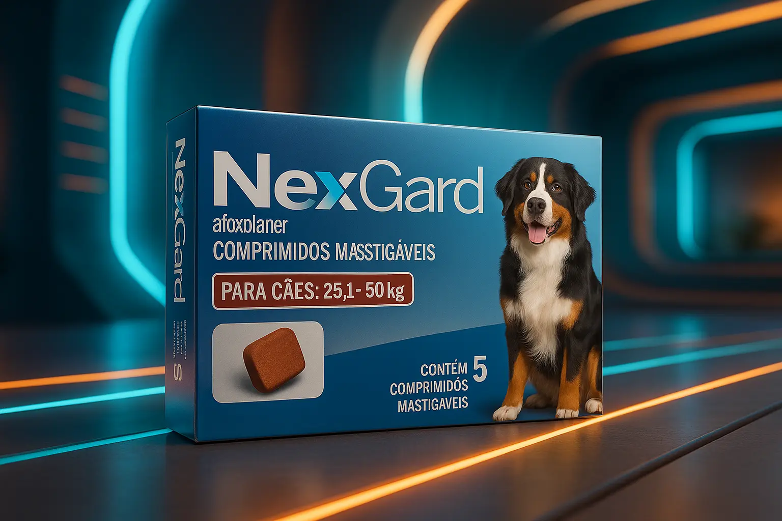 Principais Cinco nexgard 25 a 50 kg promoção