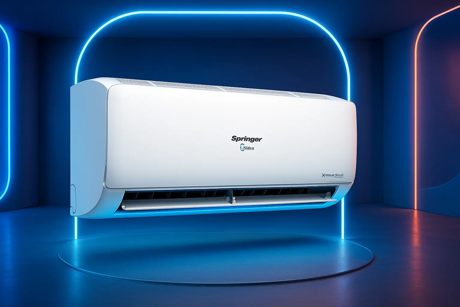 Cinco Principais Opções de ar-condicionado split inverter Springer midea xtreme save connect 12000