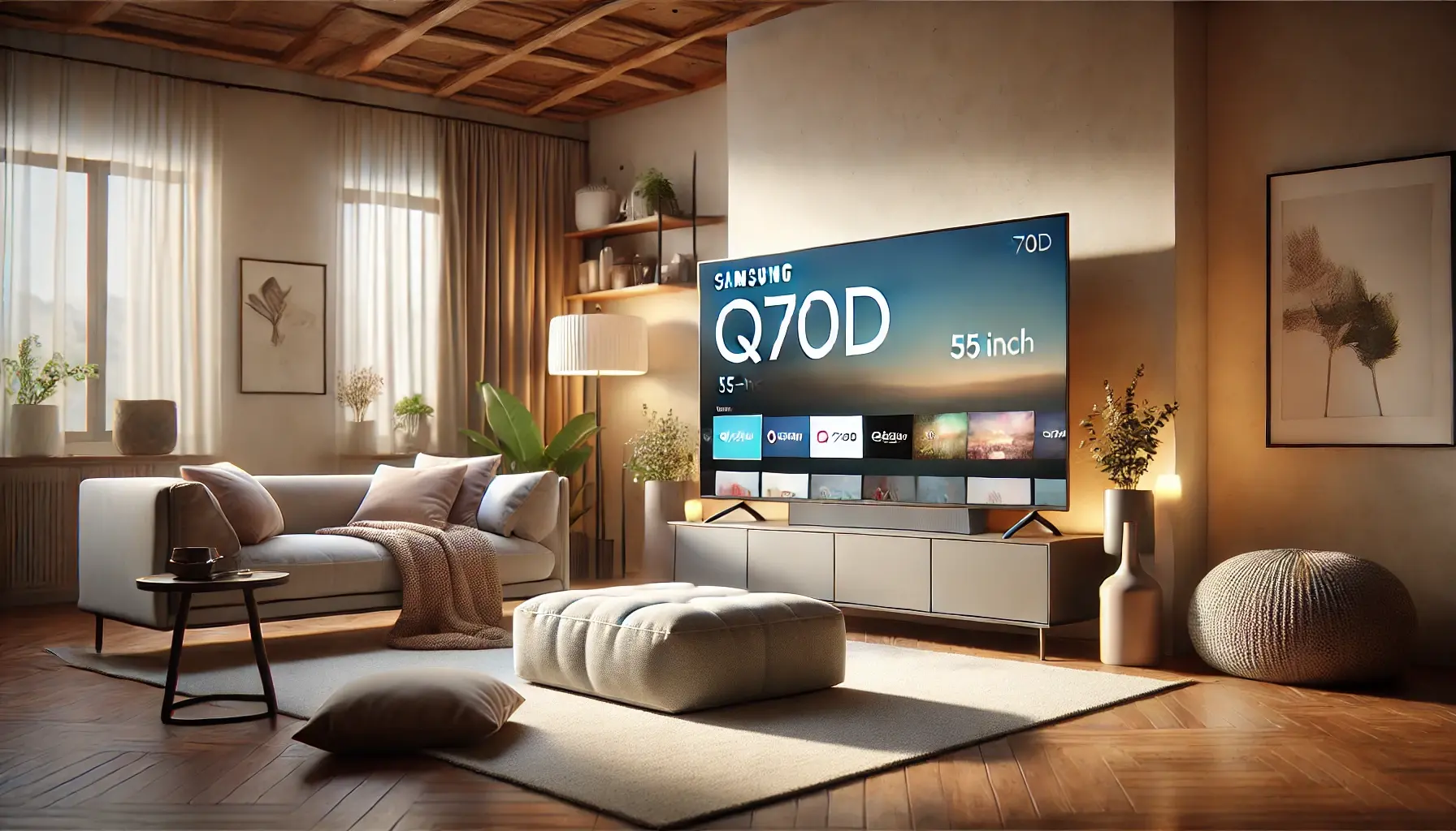 Principais Cinco Samsung Q70d 55