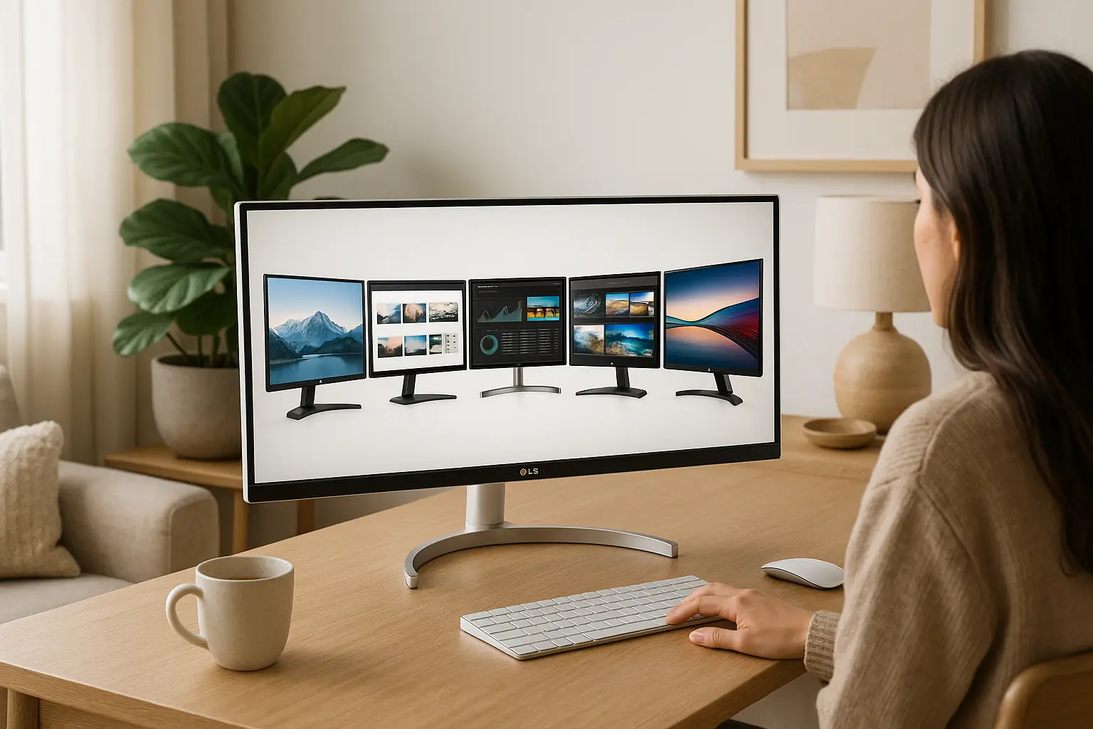 Cinco Principais Opções de monitor LG 29wk600