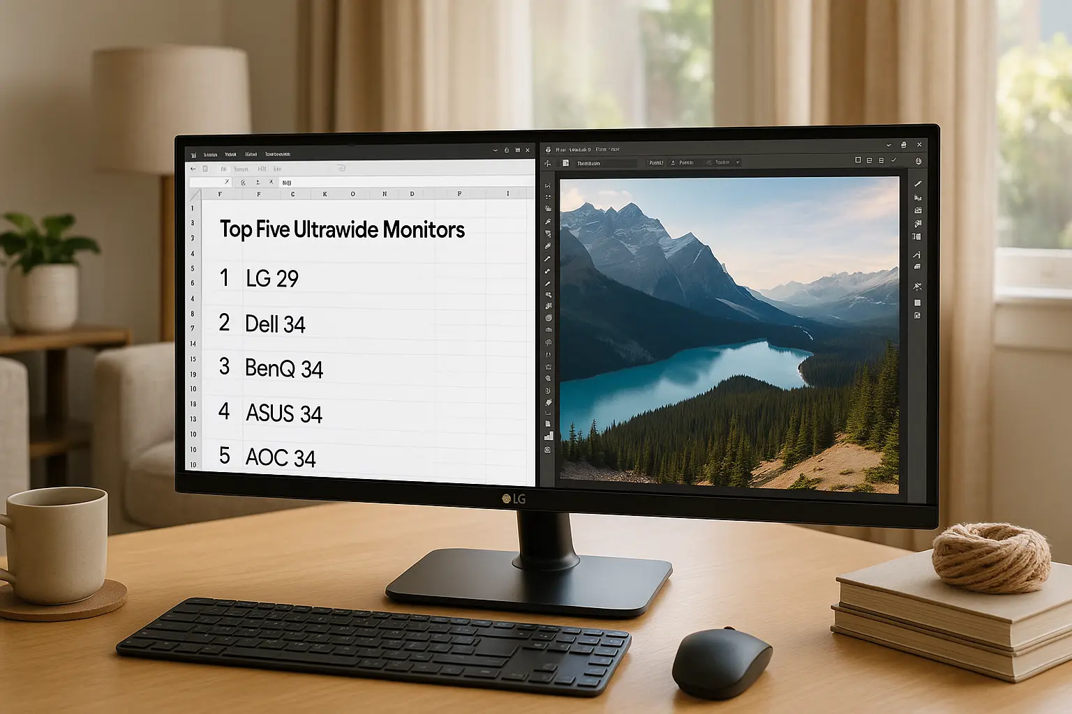 Principais Cinco LG ultrawide 29