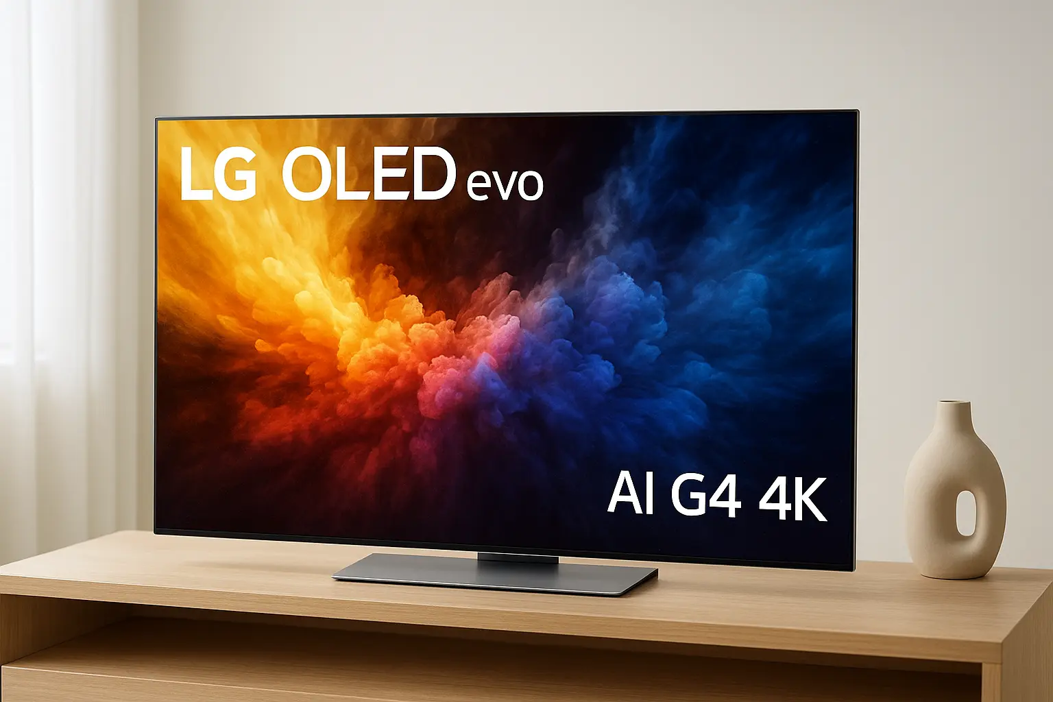 Principais Cinco Smart TV LG OLED EVO AI G4 4K 55