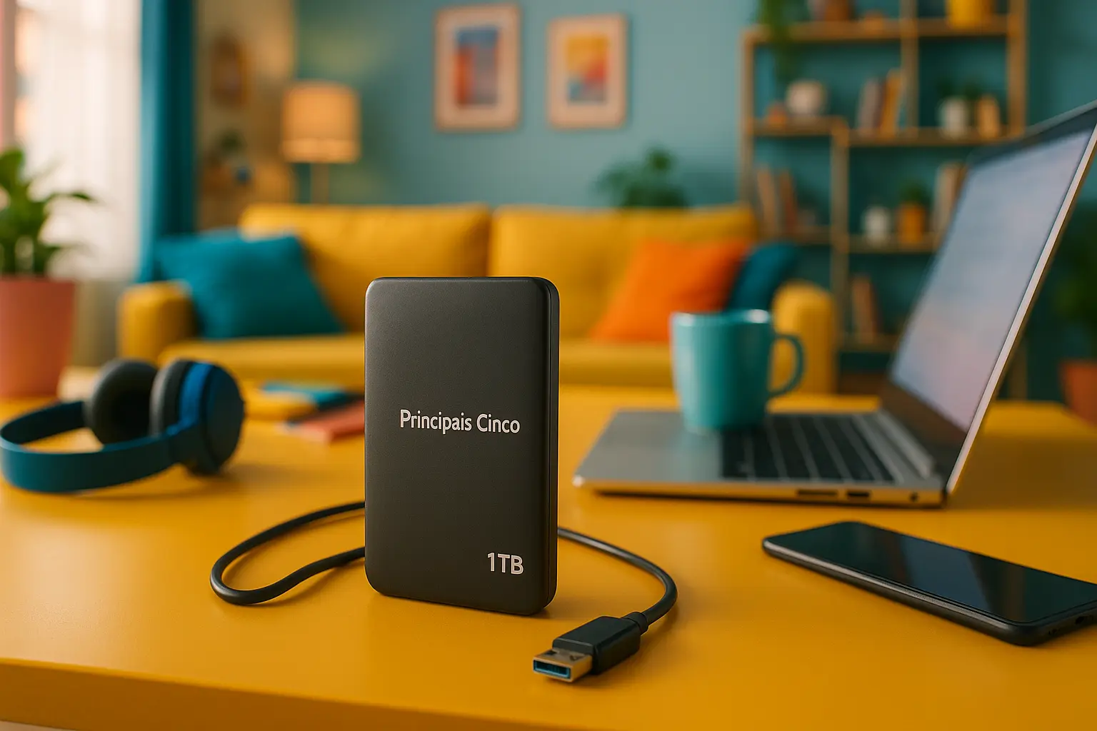 Principais Cinco 1TB HD externo