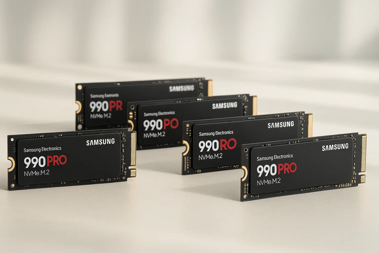 Cinco Principais Opções de Samsung 990 pro SSD nvme m.2
