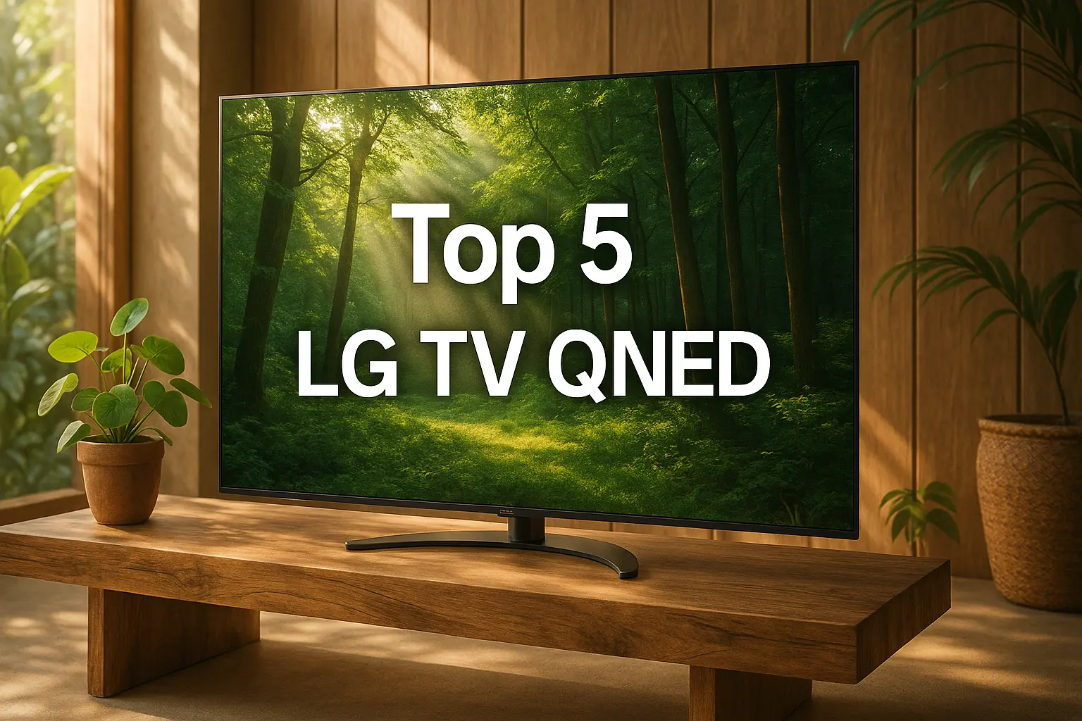 Principais Cinco LG TV QNED
