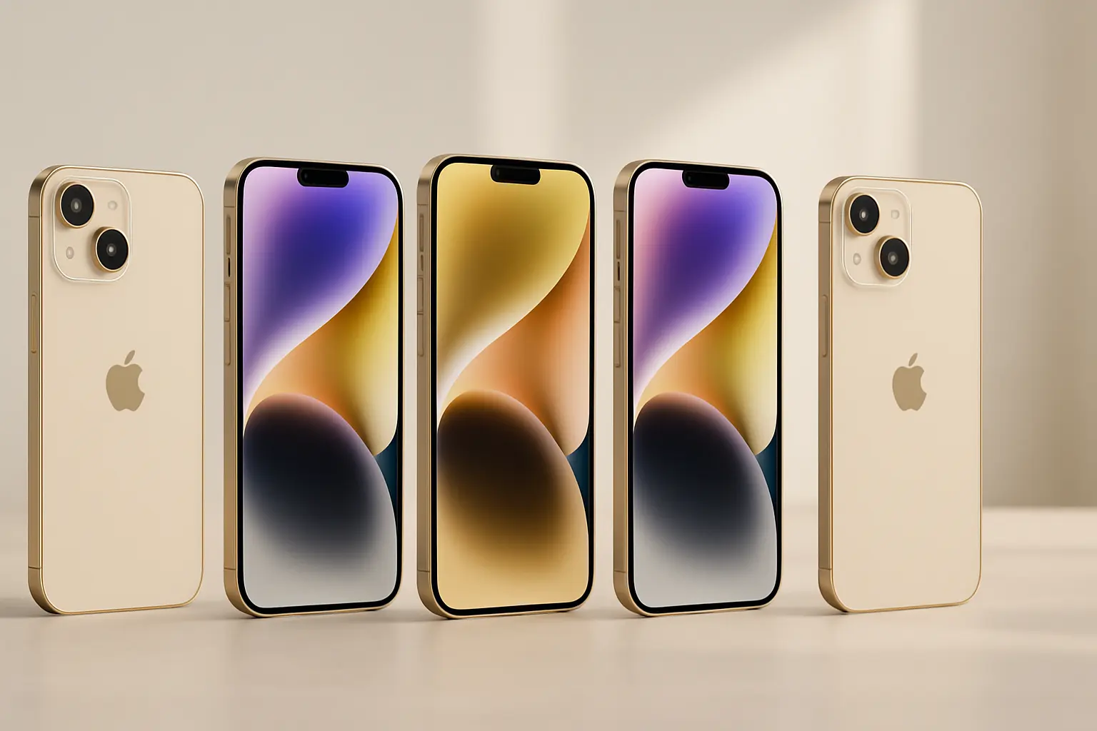 Cinco Principais Opções de Iphone 14 dourado