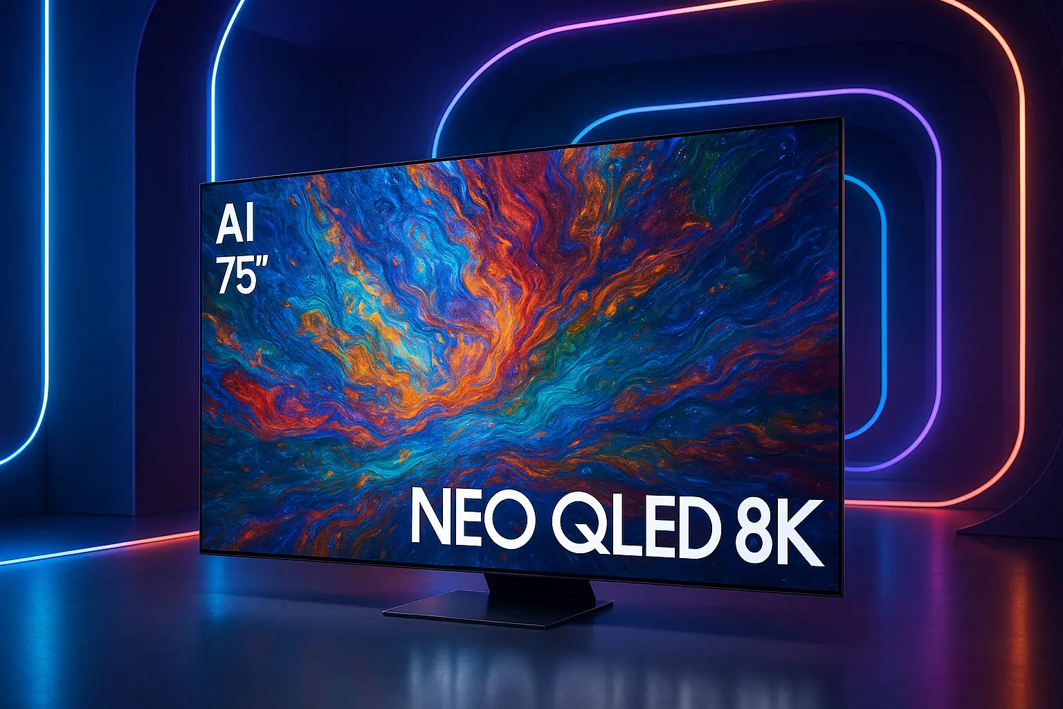 Principais 5 AI Big TV 75 Neo QLED 8K
