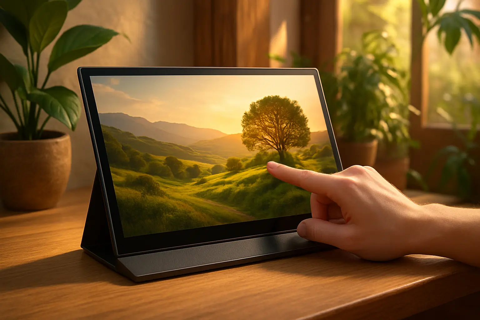 Top 5 Opções de monitor portátil touchscreen
