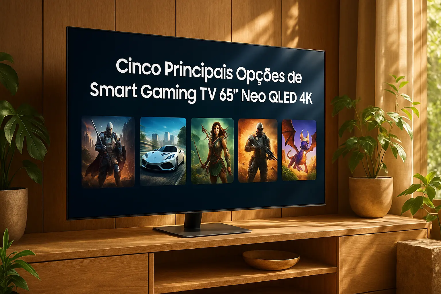 Cinco Principais Opções de Smart Gaming TV 65″ Neo QLED 4K
